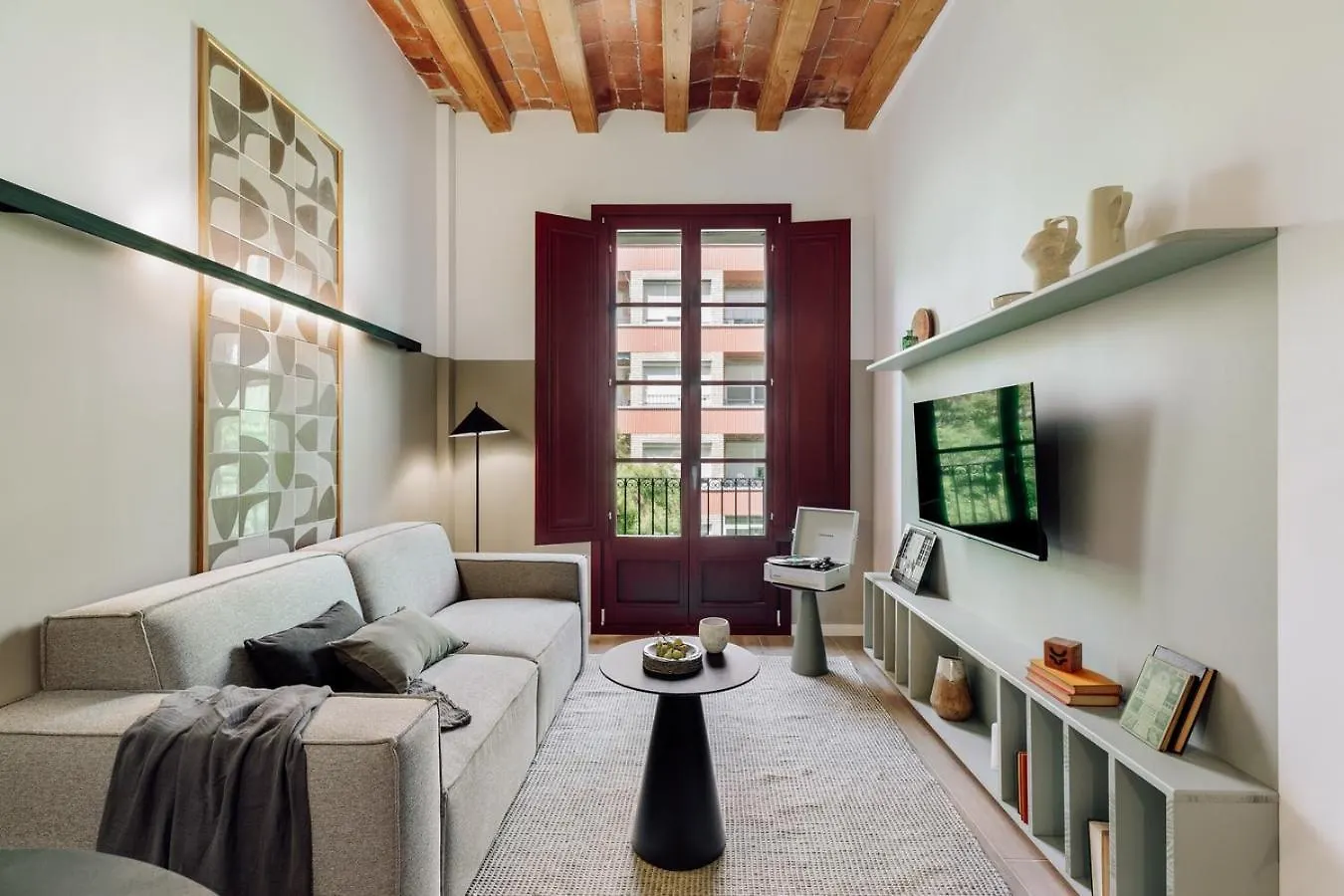 Lägenhet Castell - 2 Bedrooms And Balcony In Sant Antoni Barcelona